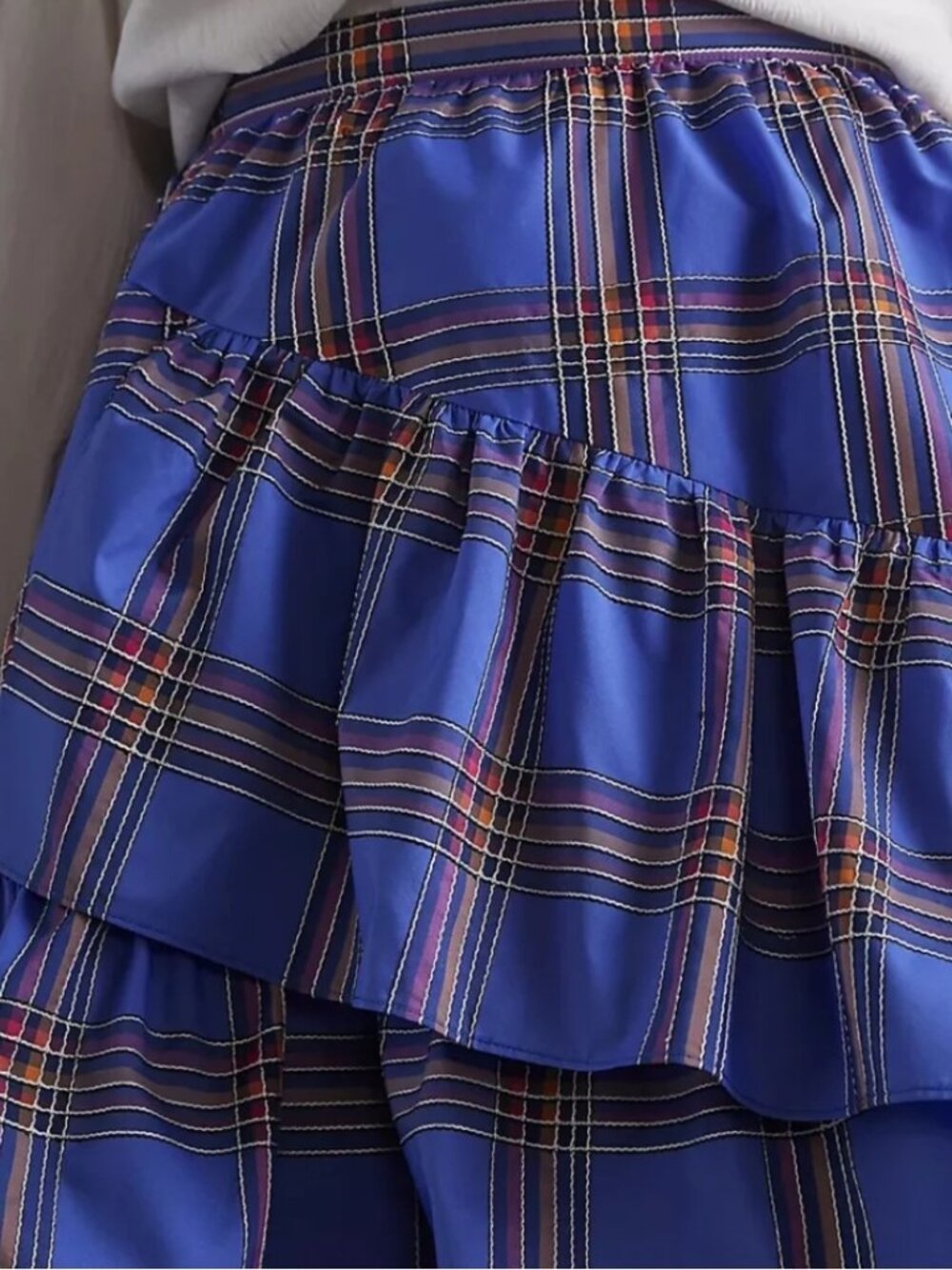 Maeve Ruffle Mini Skirt - Picture 4 of 8